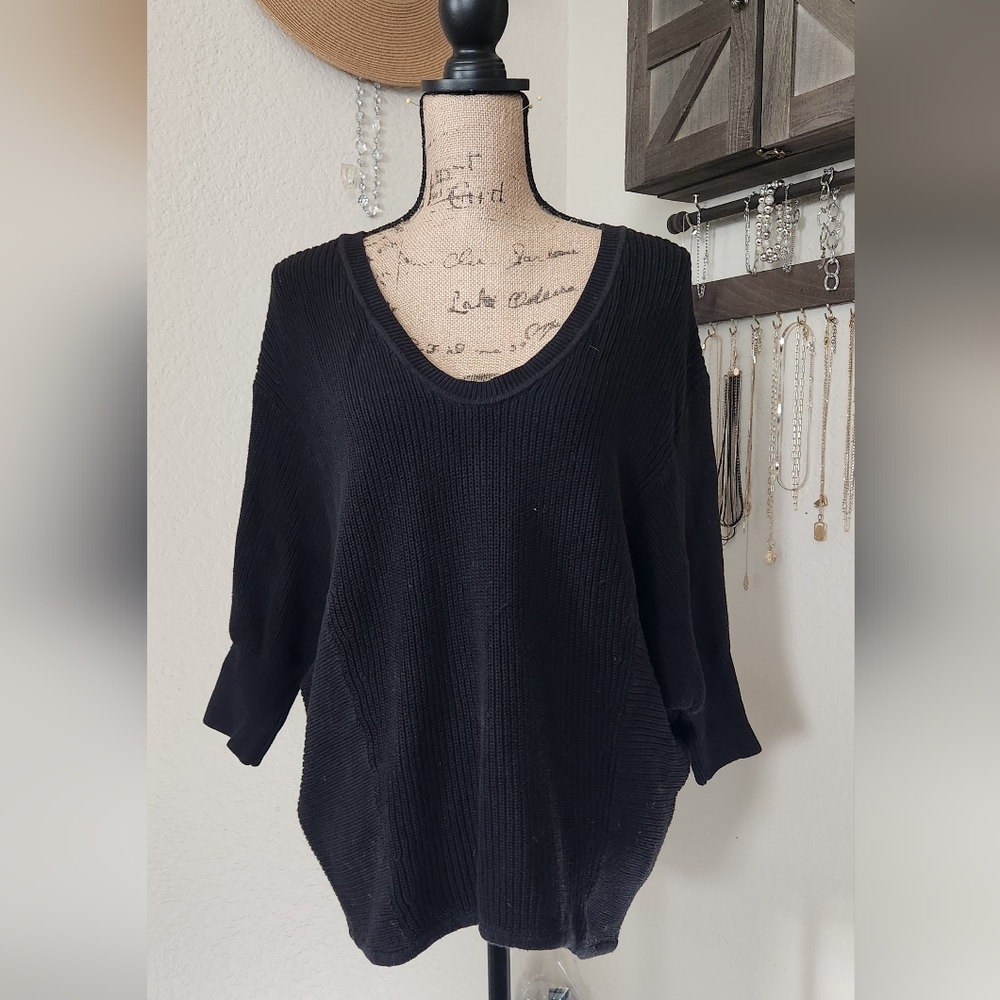 Black Knit Sweater